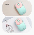 Slim Rechargeable Wireless Mouse with Bluetooth and 4000 DPI