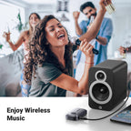 Bluetooth 5.3 Car Audio Receiver with 3.5mm Aux Adapter