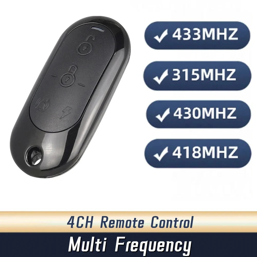 4 Channel Multi Frequency Wireless Cloning Garage Door Remote Control