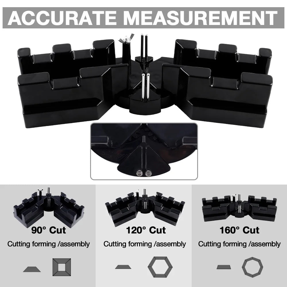 2-in-1 Miter Measuring and Cutting Tool for Baseboards