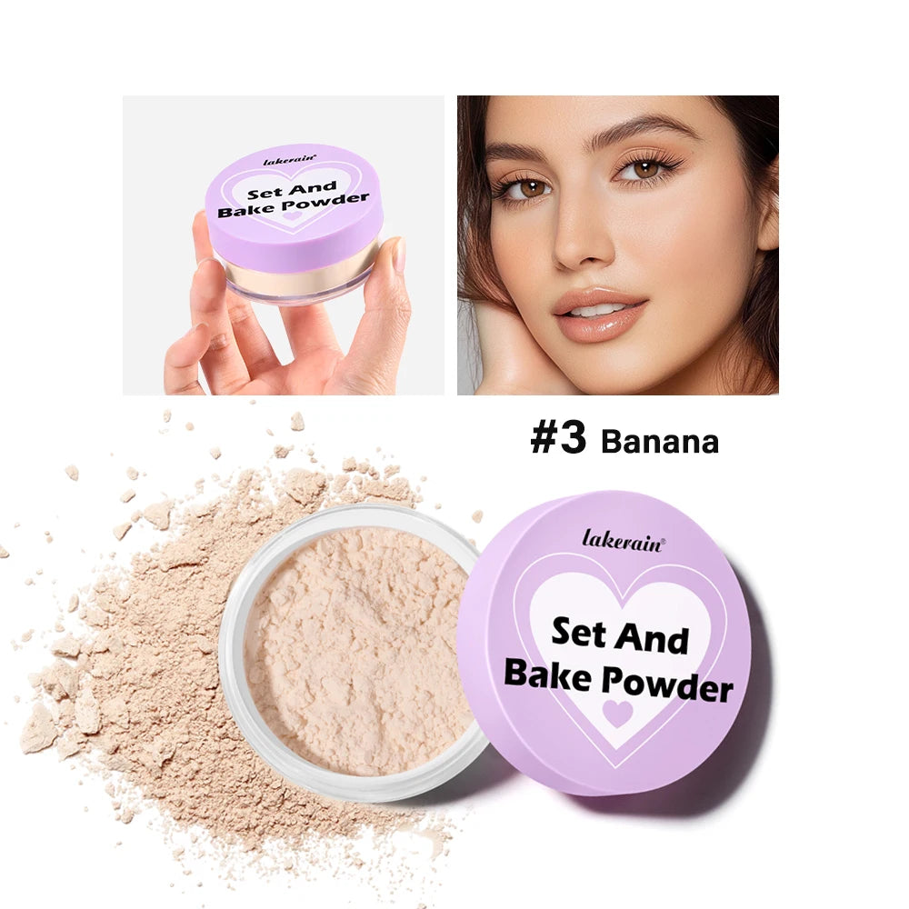 Matte Finish Loose Setting Powder for Oil Control
