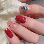 Christmas Semi-Cured Gel Nail Wrap Stickers