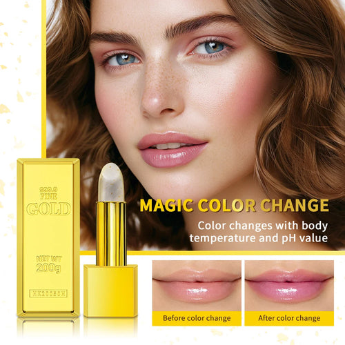 24K Gold Color-Changing Moisturizing Lip Balm