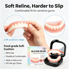 Comfort Fit Silicone Denture Set for Natural Smile