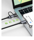 USB-A to USB-C OTG Data Transfer Adapter