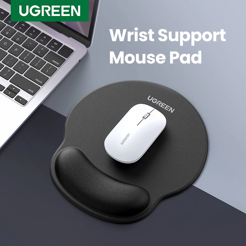 Ergonomic Memory Foam Mouse Pad with Wrist Rest