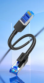Cat 8 Ethernet Cable 40Gbps High-Speed Braided LAN Cord
