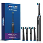 Rechargeable Electric Toothbrush with 5 Modes and 4 Brush Heads