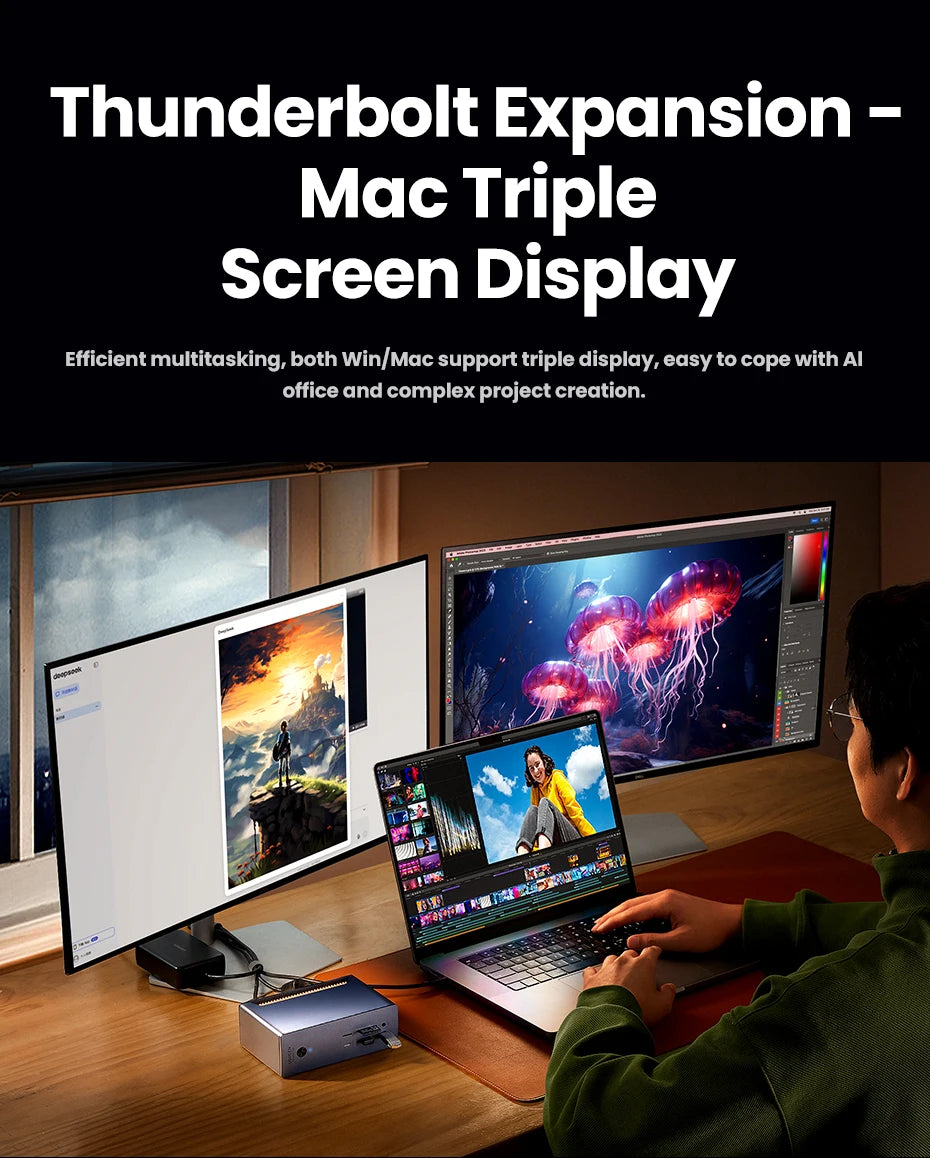 13-in-1 Thunderbolt 5 Docking Station for Laptops