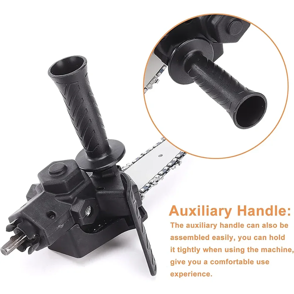 Electric Drill to Chainsaw Conversion Adapter Tool