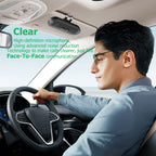 Bluetooth 5.4 Handsfree Car Kit Dual 3W Speakerphone Sun Visor Mount