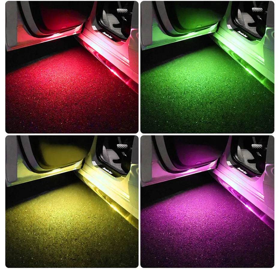 Magnetic LED Car Door Warning Light with USB Rechargeable Battery