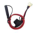 16AWG Motorcycle Battery Terminal to SAE Quick Extension Cable
