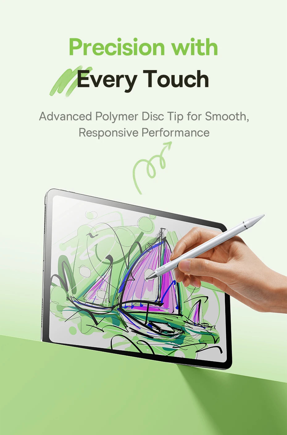 3-in-1 Universal Capacitive Stylus Pen for Touch Screens