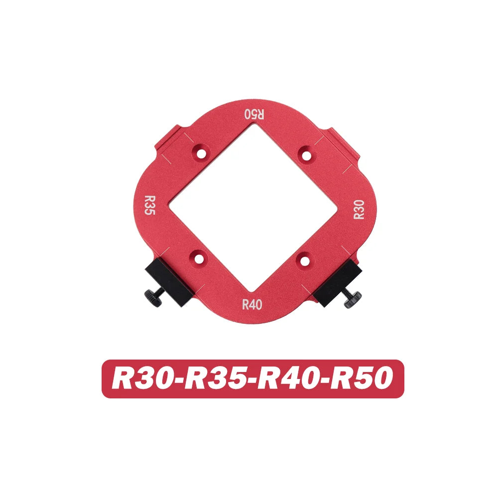 Router Corner Radius Template Jig for Woodworking