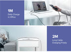 Fast Charging Braided Micro USB Data Cable 1.5m