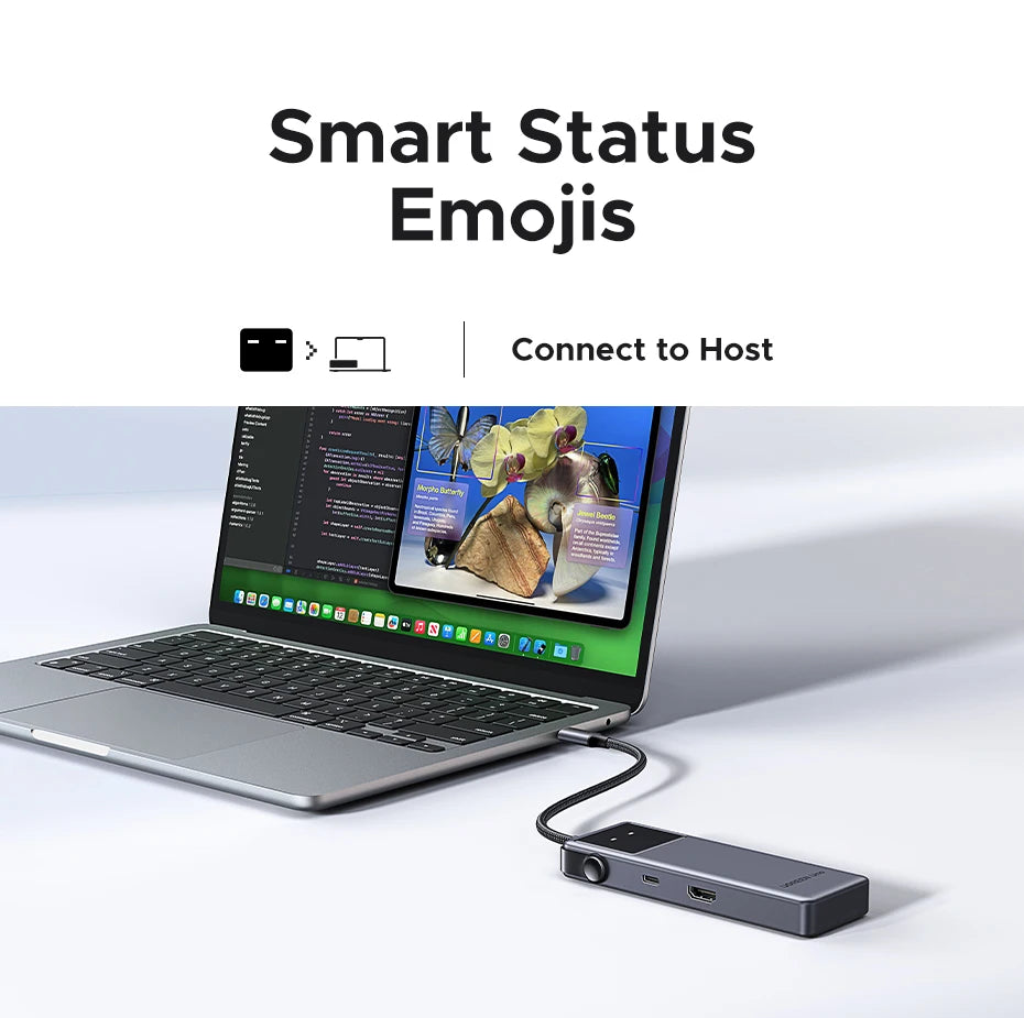 6-in-1 USB-C Hub with 4K 60Hz HDMI and 10Gbps Data Transfer - 21