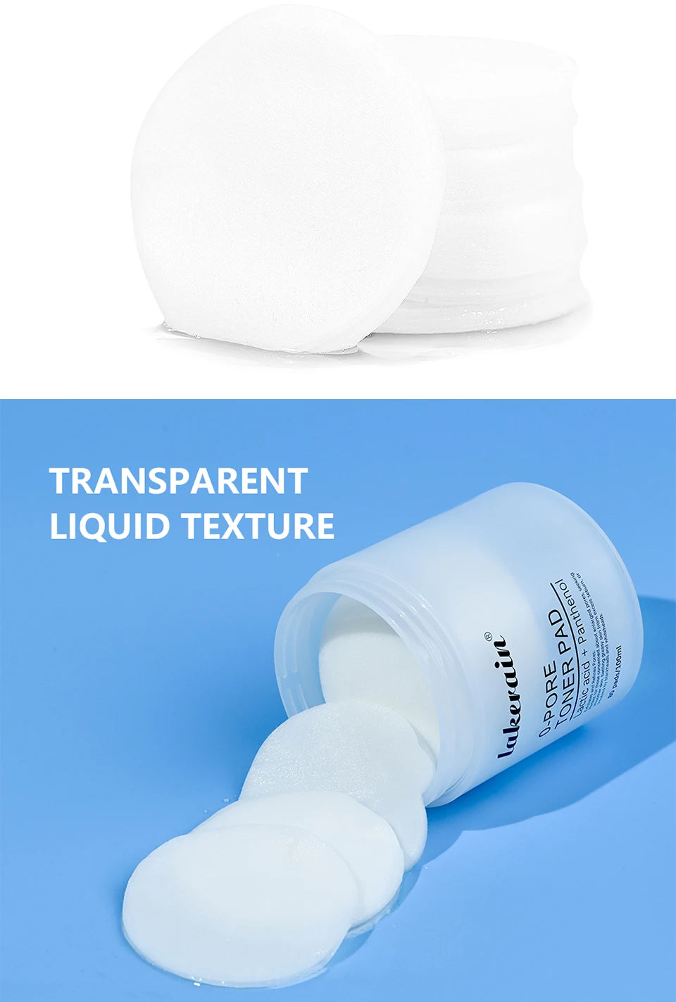 Hydrating Toner Pad and Peptide Facial Serum Skincare Set