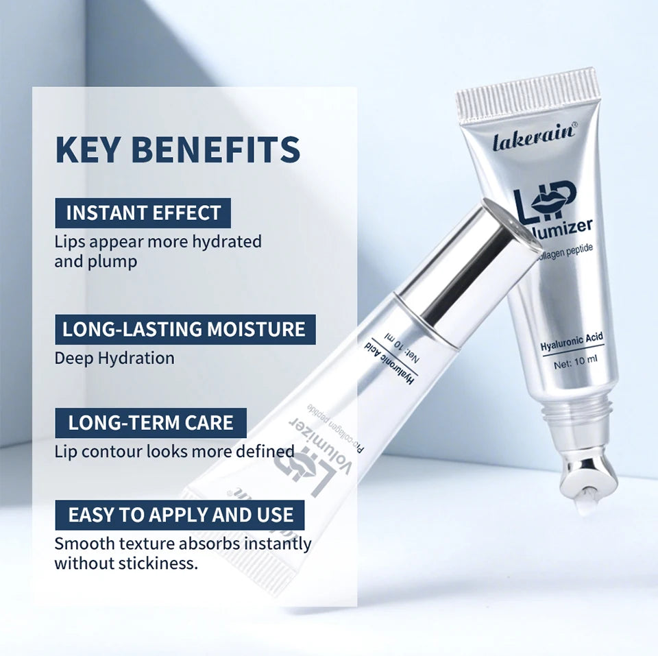 Hydrating Lip Plumper Serum for Volumized Lips - 8