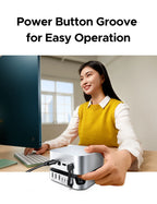 11-in-1 Docking Station with NVMe SSD Slot for Mac Mini M4
