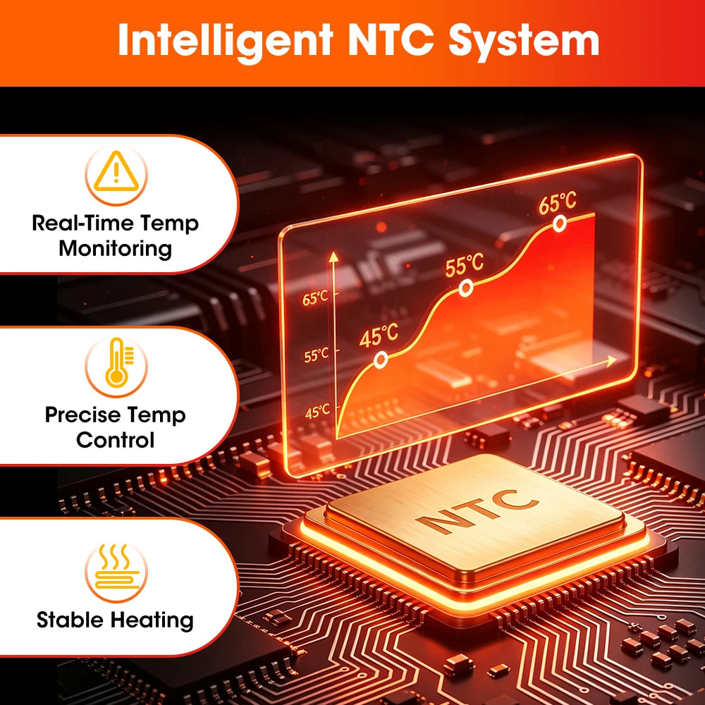 3-in-1 Red Light Therapy Heating Wrap for Ankle Foot and Wrist