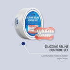 Flexible Silicone Denture Reline and Cosmetic Smile Kit