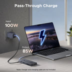 9-in-1 USB-C Hub 4K 60Hz Docking Station with 100W Power Delivery