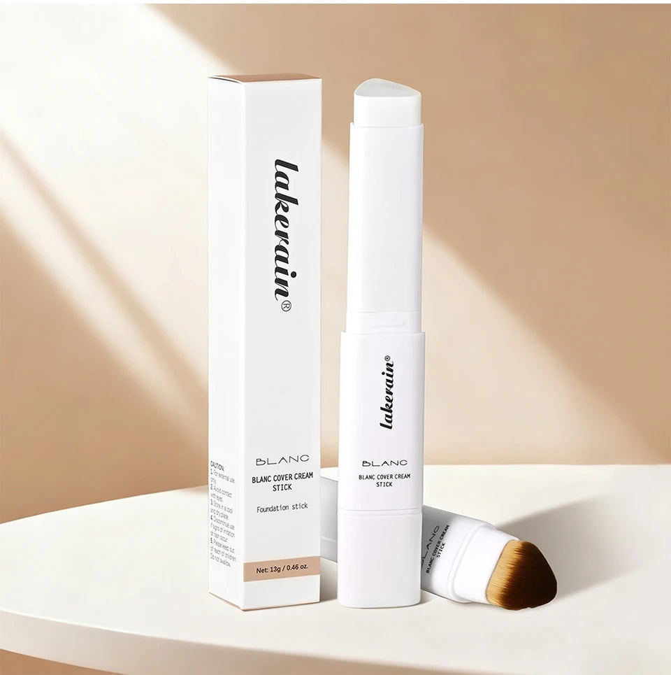 Color-Changing Foundation Stick with Built-in Brush