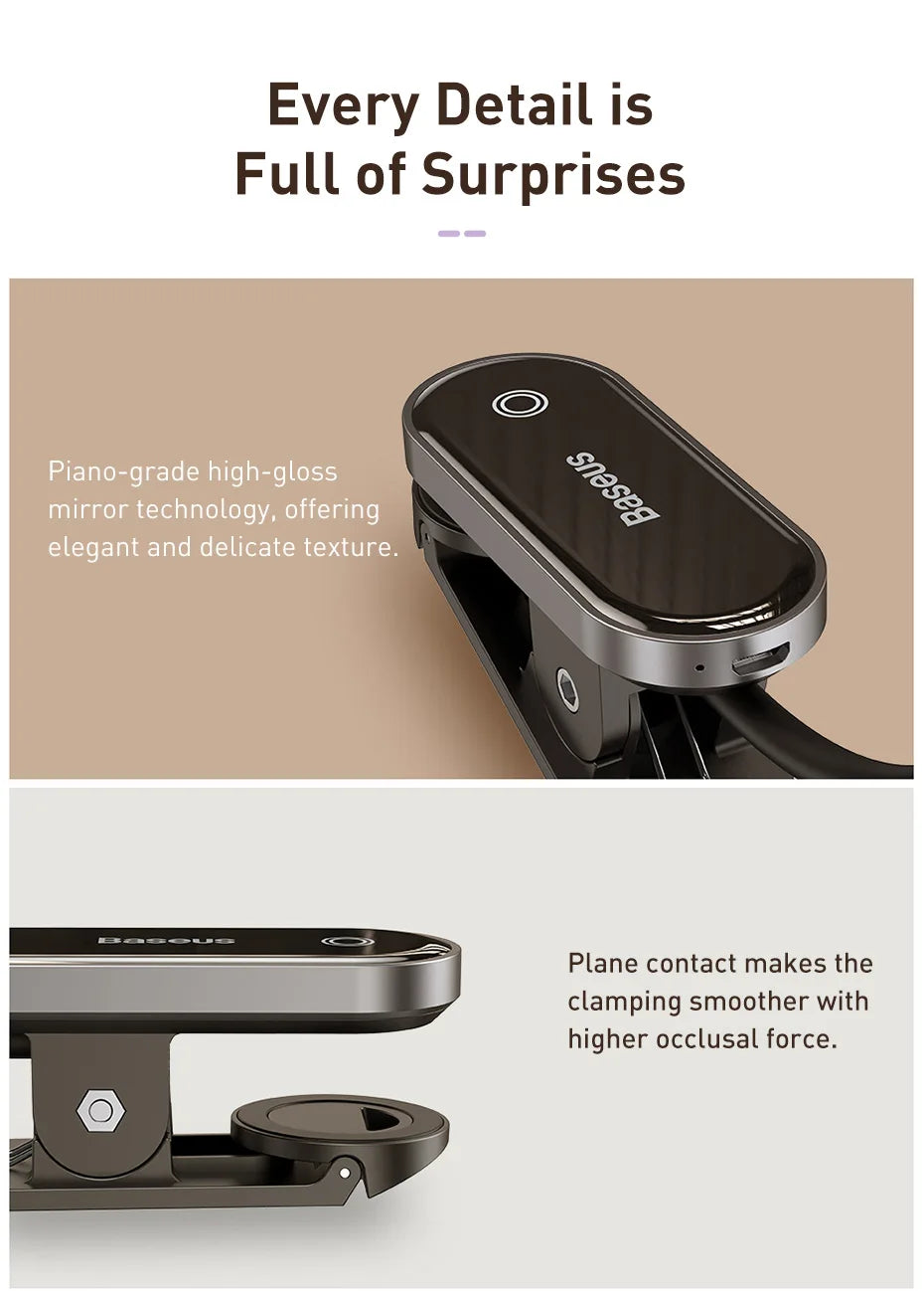 Rechargeable LED Clip-On Desk Lamp for Reading and Bedside - 20