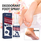 Refreshing Deodorant Foot Spray for Odor Removal and Dry Skin
