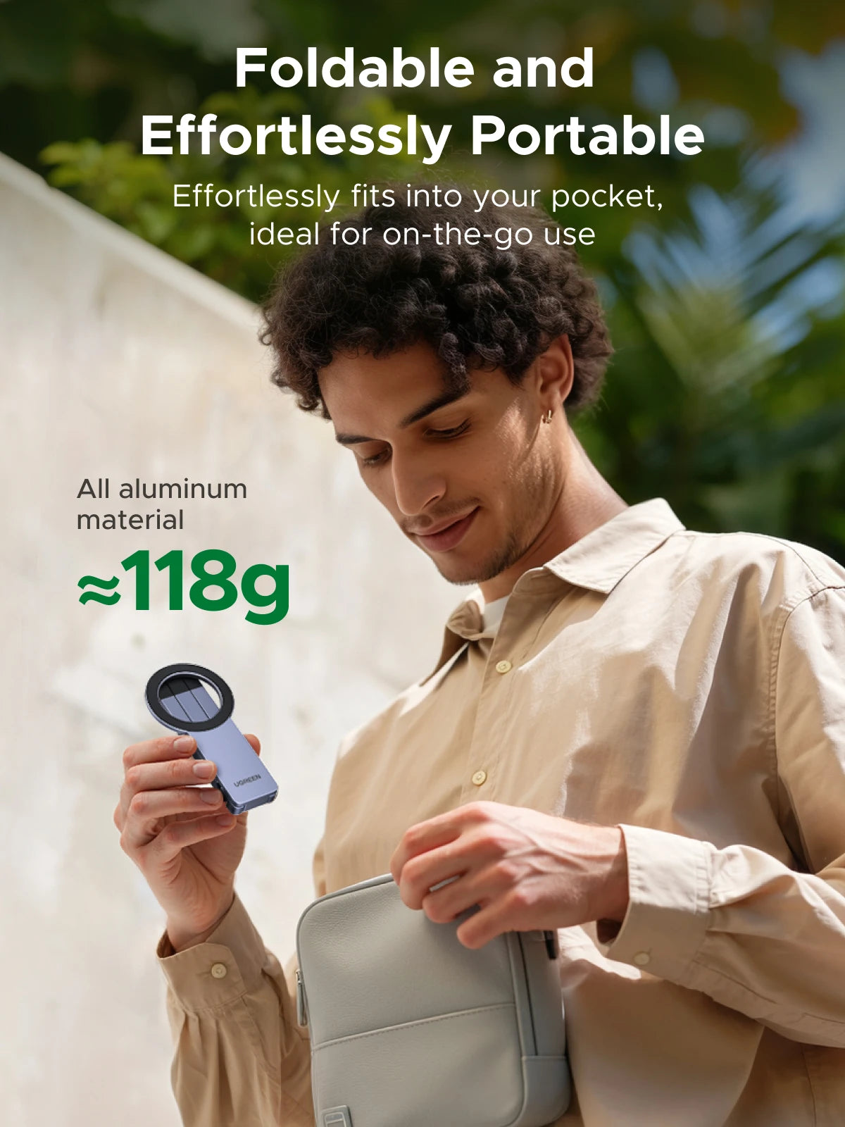 Magnetic Tripod Stand for Smartphones with MagSafe