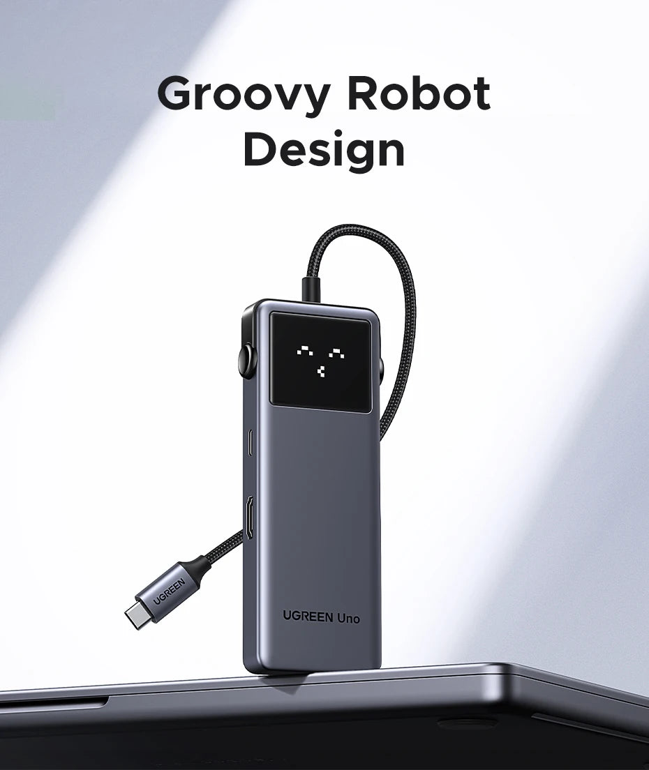 6-in-1 USB-C Hub with 4K 60Hz HDMI and 10Gbps Data Transfer - 20