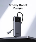 6-in-1 USB-C Hub with 4K 60Hz HDMI and 10Gbps Data Transfer