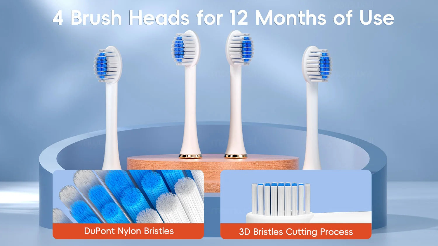 Rechargeable Sonic Electric Toothbrush with 6 Cleaning Modes - 13
