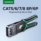 RJ45 Ethernet Cable Crimping Tool for CAT5/6/7/8