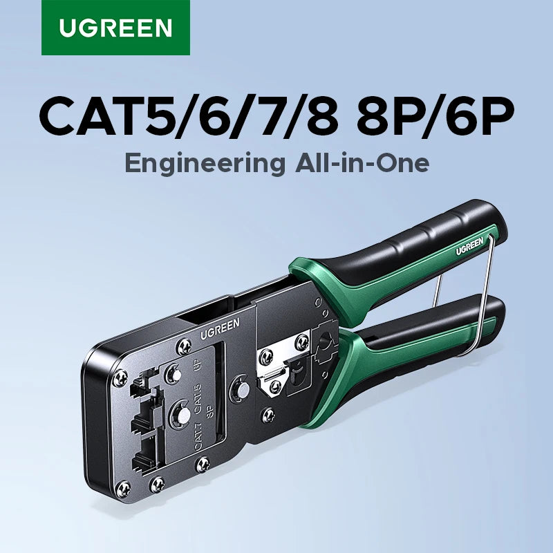 RJ45 Ethernet Cable Crimping Tool for CAT5/6/7/8