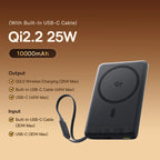 10000mAh Magnetic Wireless Power Bank 45W Fast Charging