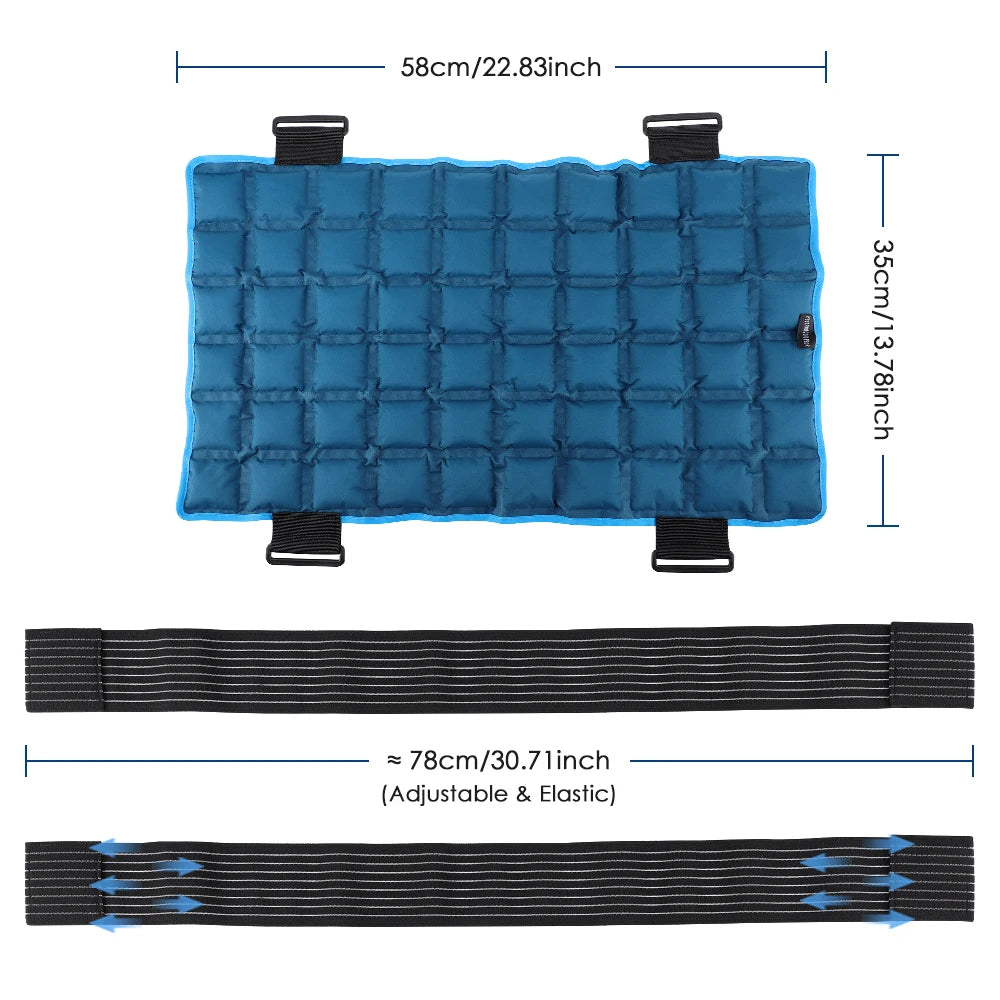 Reusable Hot and Cold Therapy Knee Ice Pack Wrap