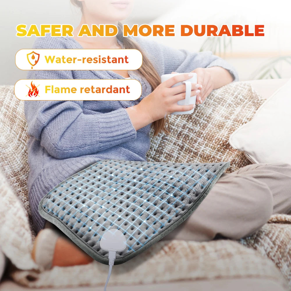 Electric Heating Pad for Pain Relief and Comfort - 9