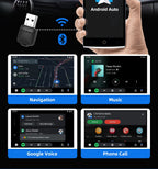 2-in-1 Wired to Wireless CarPlay and Android Auto Adapter Dongle