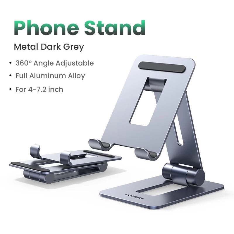 Adjustable Aluminum Tablet and Phone Stand