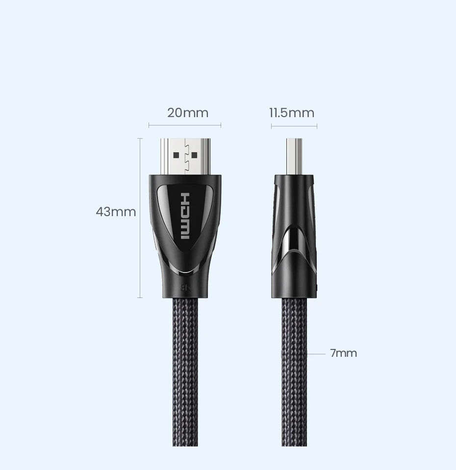 8K 60Hz Ultra High-Speed HDMI 2.1 Cable for Gaming and Home Theater - 23