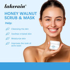 Honey Walnut Facial Exfoliating Scrub and Face Mask