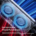 3 Speed Rechargeable Car Seat Cooling Fan with 3000mAh Battery