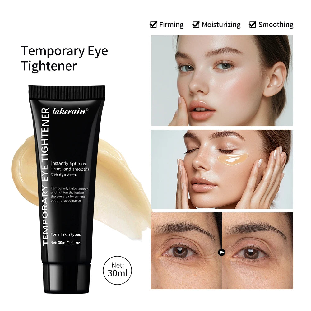 Temporary Eye Tightening Cream for Wrinkles and Puffiness