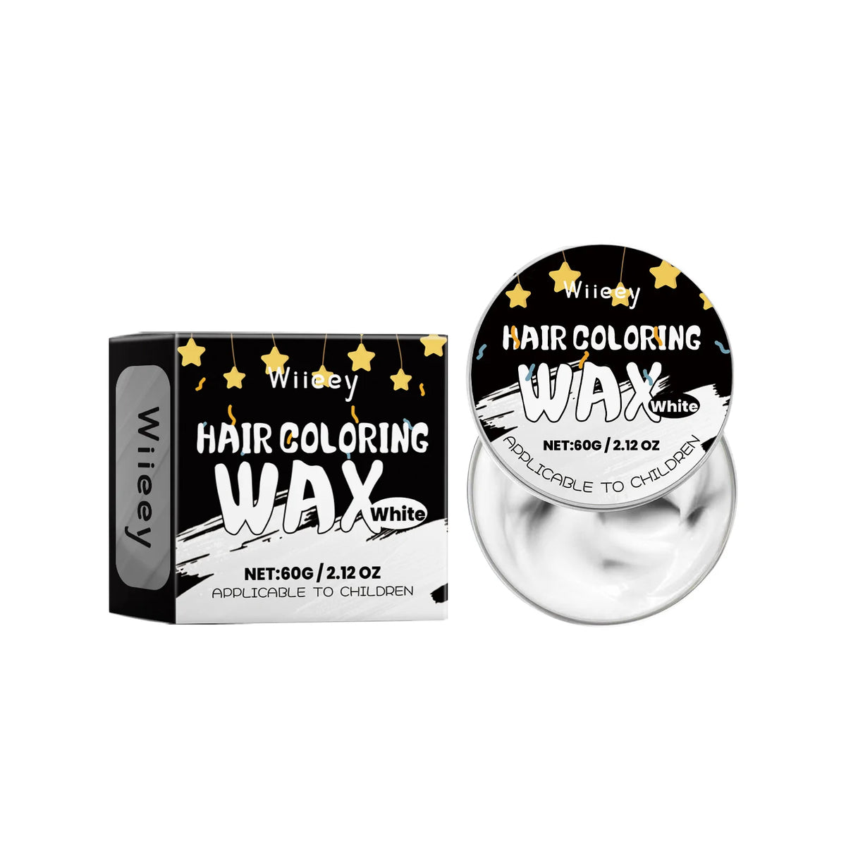 Temporary Hair Color Wax for Kids and Party Styling