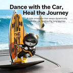 Sliding Bear Car Dashboard Ornament Decoration