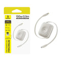 100W Retractable Fast Charging Cable with Watch Wireless Charger