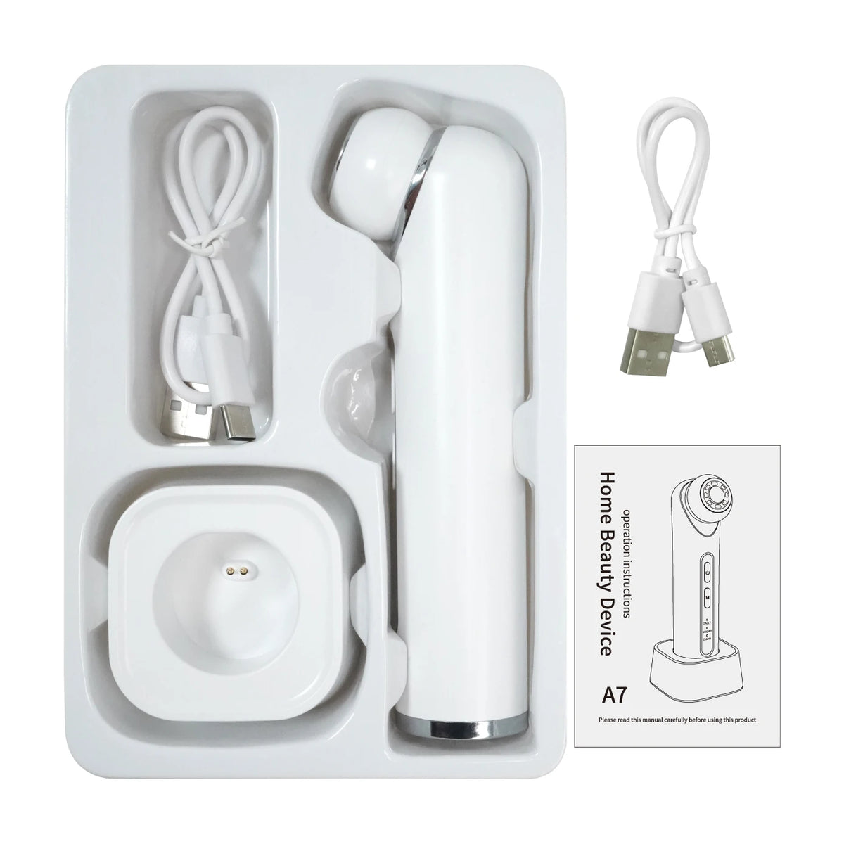LED Photon Eye Facial Massager and Lifting Wand