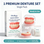 Adjustable Cosmetic Dentures for Temporary Smile Improvement